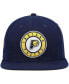 Бейсболка Mitchell&Ness мужская с застежкой Navy Indiana Pacers Синий - фото #3