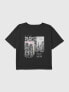 Фото #1 товара Kids Paris Photography Graphic Boxy Crop Tee