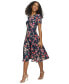 ფოტო #3 პროდუქტის Women's Printed Midi Dress