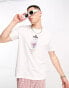 Фото #1 товара PS Paul Smith t-shirt with spray can back print in white Exclusive to ASOS