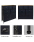 Фото #4 товара 9 Drawer Chest Dresser with Wood Top