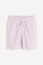 Фото #7 товара Relaxed Fit Linen-blend Shorts