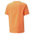 Фото #2 товара Puma Pd Active Logo Crew Neck Short Sleeve T-Shirt Mens Orange Casual Tops 53809