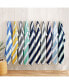 Фото #5 товара Oversized Extra Thick Luxury Beach Towel (35x70 in., 600 GSM), Pinstriped, Soft Ringspun Cotton Resort Towel