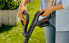 Фото #9 товара Gardena ComfortCut 23/18V P4A - String trimmer - 23 cm - Blade - D-loop handle - Plastic - Black - Blue - Orange - Silver