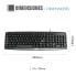Keyboard iggual CK-BASIC-105T QWERTY USB Black Spanish Monkey (1 Piece)