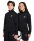 Big Kids Sportswear Club Full-Zip Knit Jacket