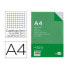 Фото #3 товара LIDERPAPEL Replacement A4 100 sheets 60g/m2 square 3 mm with margin 4 holes