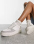 French Connection colour block chunky trainers in grey mix Grau gemischt, UK 6 - фото #4