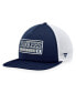 Men's Navy, White New York Yankees Foam Trucker Snapback Hat
