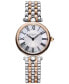 ფოტო #1 პროდუქტის Women's Swiss Art Deco Two-Tone Stainless Steel Bracelet Watch 30mm
