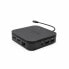 Фото #1 товара i-tec Thunderbolt 3 Travel Dock Dual 4K Display with Power Delivery 60W + Universal Charger 77 W - Wired - Thunderbolt 3 - 60 W - 10,100,1000 Mbit/s - Black - 10 Gbit/s