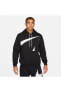 Фото #1 товара Sportswear Tm Swoosh Pullover Semi-brussed-back Erkek Siyah Sweatshirt Dd6011-010