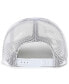 Фото #2 товара Men's White Colorado Buffaloes Foam Front Mesh Trucker Snapback Hat