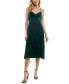 ფოტო #4 პროდუქტის Juniors' Cutout Tie-Back Pleated Midi Dress