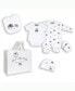 ფოტო #1 პროდუქტის Baby Boys and Girls Elephant Family Layette Gift in Mesh Bag, 5 Piece Set