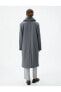 Фото #51 товара Пальто Koton Long Coat with Removable Faux Fur Trim