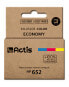 Фото #1 товара Actis KH-652CR ink (replacement for HP 652 F6V24AE; Standard; 15 ml; color) - Standard Yield - Dye-based ink - 18 ml - 1 pc(s) - Single pack