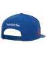 Фото #3 товара Men's Royal Atlanta Braves Cooperstown Collection Evergreen Snapback Hat