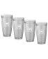 Фото #1 товара Pastimes 22 Oz Double Old Fashioned Tall Drinking Golf Glass, Set of 4