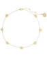 Фото #1 товара kate spade new york gold-Tone Heritage Bloom Station Necklace, 16" + 3" extender