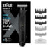 Электробритва Braun XT3200 Black Stainless Steel Rectangle 1 mm 5 mm Universal