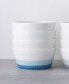 Colorscapes Layers Cereal Bowl Set/4