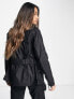 Barbour International moto jacket in black