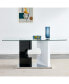 Фото #1 товара 6-8 Seater Modern Glass Dining Table