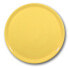 Фото #1 товара Тарелка для пиццы из прочной фарфоровой посуды Speciale желтая 330 мм - набор 6 шт. Hendi