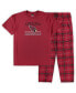 Фото #1 товара Пижама Concepts Sport Arizona Cardinals Lodge T-shirt and Pants