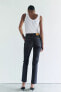 ZW COLLECTION BOOTCUT HIGH-WAIST CROPPED JEANS