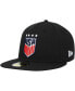 Фото #1 товара Men's and Women's USWNT Team Basic 59FIFTY Fitted Hat