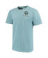 Фото #4 товара Men's Blue Colorado Buffaloes State Local Comfort Colors T-shirt