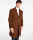 ფოტო #4 პროდუქტის Men's Classic Fit Luxury Wool Cashmere Blend Overcoats