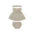 Фото #1 товара Кукла для девочек MINILAND Knitted Outfit 32 cm Dress&Headband clothing set