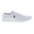 Фото #1 товара Original Penguin Petey Stripe Lace Up Mens White Lifestyle Sneakers Shoes