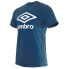 ფოტო #1 პროდუქტის UMBRO Football Wardrobe Large Logo short sleeve T-shirt