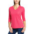 IQ-UV UV 50+ V-Neck 3/4 sleeve T-shirt