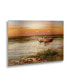 Фото #2 товара Masters Fine Art Florida Sunset Floating Brushed Aluminum Art - 22" x 25"