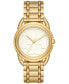 ფოტო #1 პროდუქტის Women's The Miller Gold-Tone Stainless Steel Bracelet Watch 32mm