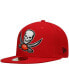 Фото #2 товара Men's Red Tampa Bay Buccaneers Elemental 59FIFTY Fitted Hat