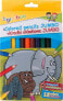 Gimboo Kredki ołówkowe GIMBOO Jumbo, sześciokątne, 12szt., mix kolorów