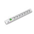 Bachmann 333.000 - 7 AC outlet(s) - White - 2 m