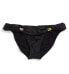 VIX Swimwear Via Womens Swimwear Solid Black Bikini Bottoms Black Swim Size XS