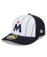 ფოტო #1 პროდუქტის Men's White Minnesota Twins 2024 Batting Practice Low Profile 59FIFTY Fitted Hat