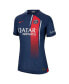 Фото #2 товара Women's Kylian Mbappe Navy Paris Saint-Germain 2023/24 Home Authentic Player Jersey