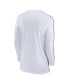 Men's Oklahoma Sooners 2024 Sideline Coach UV Performance Long Sleeve T-Shirt Crimson, White, M - фото #4