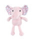 ფოტო #3 პროდუქტის Baby Girls Treasure h Bathrobe and Toy Set, Floral Elephant