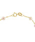 ფოტო #3 პროდუქტის EFFY® Cultured Freshwater Baroque Pearl (3-12mm) Bracelet in 14k Gold